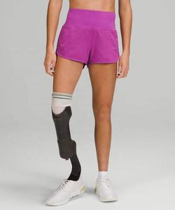 Summer Workout Short de fitness pour femmes Athletic Running Blank Plain Gym Shorts pour femmes Sports Double couche Yoga Shorts - Product Image 6