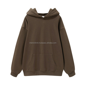 Hiver 2026 – Sweat à capuche Hip Hop en polaire 400G – Couleur unie, coupe classique, impression sérigraphiée, poche brodée, style décontracté - Product Image 4
