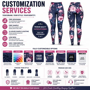 Leggings Personalizados para Mujer, Cintura Media, Diseño Sólido, Secado Rápido, Transpirables, Material Spandex/Nylon, Cintura Elástica, Largo Completo, para Gimnasio - Product Image 4