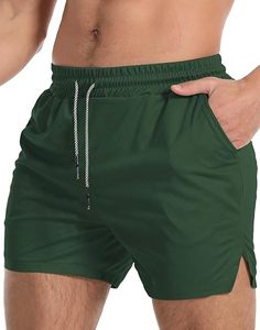Pantalones Cortos Deportivos Transpirables para Hombre, para Correr, Gimnasio, Fitness, con Logotipo Personalizado, 5 Pulgadas, Casuales - Product Image 1