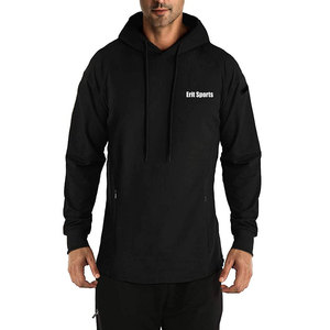 Sweat-shirts de sport pour hommes, design personnalisé, vente chaude, hiver, couleur unie, respirants, écologiques, séchage rapide, meilleure qualité, prix bas, vêtements de fitness - Product Image 1