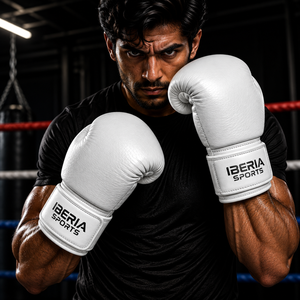 IBERIA Custom <b>Boxing</b> <b>Gloves</b> for Training Sparring and Heavy <b>Bag</b> with Hook and Loop Closure OEM Wholesale Premium <b>Gloves</b> - Product Image 5