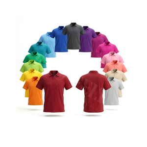 Camiseta Polo Clásica de Corte Regular, Calidad Premium, Algodón Suave, Ropa Deportiva Informal, Diseño de Logotipo Personalizado, Venta al por Mayor - Product Image 1