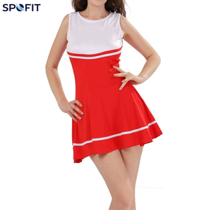 Uniforme de cheerleading sur mesure 2026 avec logo et design personnalisés, ensemble d'uniformes de cheerleading imprimés par sublimation à transfert thermique - Product Image 1
