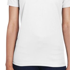 แจ็คแอนด์จิลเสื้อโปโลแขนสั้นผู้หญิงปักโลโก้ปุ่มคอปกผ้าฝ้ายพรีเมี่ยมชุดทำงานลำลองชุดทำงานสุภาพสตรี - Product Image 6