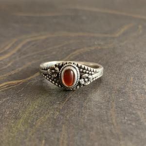 <b>Dainty</b> 2.8 Grams Carnelian Fine <b>Ring</b> - Product Image 1