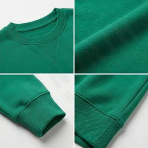 Sweat à capuche pull personnalisé de haute qualité pour hommes et femmes sweat à capuche en tissu tissé brodé Logo imprimé sweats à capuche sweat en coton - Product Image 4