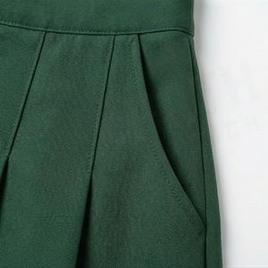 Jupe plissée mini pour femme, couleur unie, taille haute, respirante, en polyester, coupe classique, pour toutes les saisons - Product Image 5
