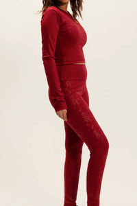 Ensemble de sport 2 pièces avec logo personnalisé : Soutien-gorge de fitness, Leggings push-up et Veste de sport zippée intégrale - Product Image 4