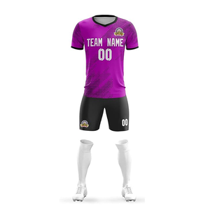 Nueva Colección de Uniformes de Fútbol para Hombre, Conjuntos Deportivos Transpirables de Dos Piezas, 100% Poliéster, Unisex - Product Image 4
