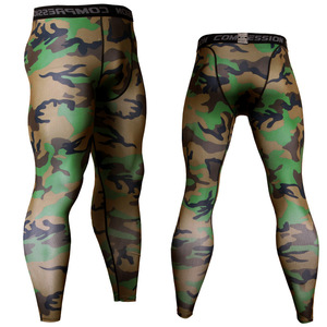 Custom High Quality <b>Men</b> Elastic Waist Running <b>Compression</b> Gym Jogging Leggings Basketball Football Fitness <b>Tight</b> Quick Dry Full - Product Image 2