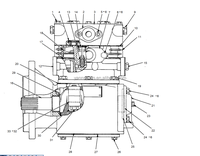 Groupe de compresseur d'air YANN'S 1W6473 1W-6473 4489150 pour moteur 3304 3306 de chargeuse sur pneus 930