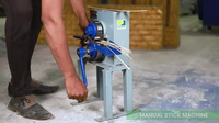 Machine manuelle portable en bambou pour la fabrication de bâtonnets d'encens, écologique et durable
