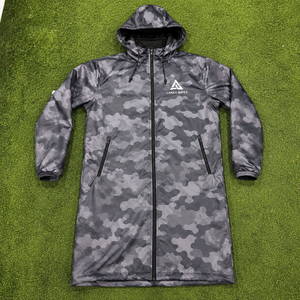 Veste de pluie imperméable à capuche longue camouflage personnalisée, coupe-vent, respirante, pour hommes et femmes, randonnée, pêche, camping, travail - Product Image 6