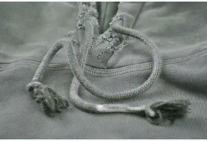 Sudadera con Capucha Personalizada OEM, Unisex, de Alta Calidad, Estilo Urbano Invernal, Lavado Vintage, Talla Grande - Product Image 6