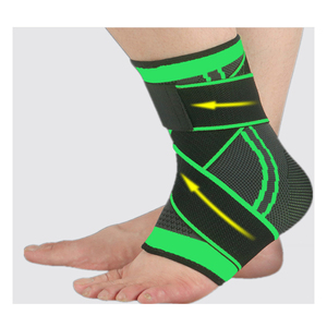 Custom Made Heavy Duty Weight Lifting <b>Ankle</b> <b>Support</b> Neoprene Adjustable Brace Professional Protection Breathable Training - Product Image 2