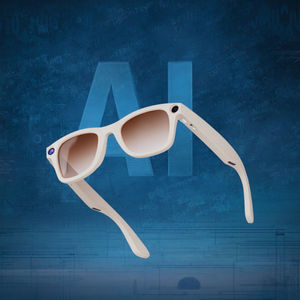 Lunettes Intelligentes G300 AI avec Caméra HD Anti-tremblement 800W, Vidéo 4K, Étanchéité IP68, Assistant Vocal et Musique pour la Vie Quotidienne et l'<span class=keywords><strong>Exercice</strong></span> - Product Image 1