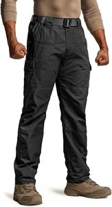 <b>Men's</b> Tactical Cargo Pants Multiple Pockets Canvas Material Workwear Style Quick Dry <b>Summer</b> Outdoor <b>Trousers</b> - Product Image 3