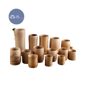 Tasse en bambou haut de gamme avec paille en acier inoxydable – Vente en gros – Meilleures ventes - Product Image 1