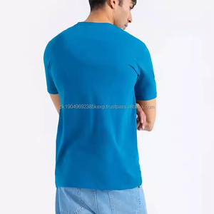 T-shirt pour homme surdimensionné de haute qualité 100% coton, logo personnalisé imprimé en effet gonflé, séchage rapide, mousse 3D, style personnalisé - Product Image 2