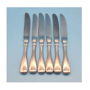 Cuchillo para Postre de Acero Inoxidable, Cuchillo para Pan y Mantequilla, Cubertería Clásica, Juego de Cuchillos de Acero Inoxidable para Cena - Product Image 4