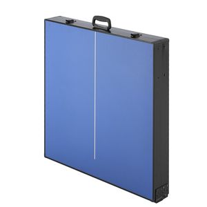 Mid-Size Indoor Ping Pong <b>Table</b> Tennis Set Portable <b>Foldable</b> MDF <b>Table</b> with Complete Equipment for Home Use - Product Image 5