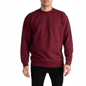 Sweat-shirt oversize à blocs de couleur rouge et blanc, manches lanternes, col rond, pull tricoté unisexe, coupe décontractée pour l'automne - Product Image 4