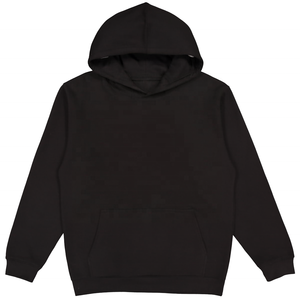 เสื้อฮู้ดแบบสวม Unisex ผ้าฝ้ายฟลีซ 100% ปักโลโก้ด้านหน้าตามสั่ง สีพื้น เป็นมิตรกับสิ่งแวดล้อม กันลม ระบายอากาศได้ดี สำหรับฤดูใบไม้ผลิ - Product Image 1