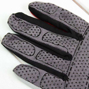 ถุงมือปั่นจักรยานแบบเต็มนิ้ว Daizen Star ระบายอากาศได้ดี เคลือบโพลียูรีเทน ปิดด้วยแถบตีนตุ๊กแก พิมพ์ลายดิจิทัล สำหรับทุกเพศ สีดำ-น้ำเงิน - Product Image 3