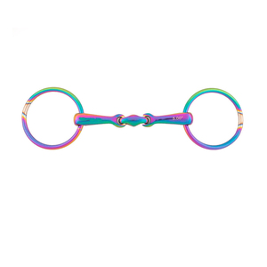 Bocados para Caballos de Acero Inoxidable de Alta Calidad, Duraderos, con Anillo Grande en la Boca, Diseño Simple para Montar a Caballo, Más Vendidos - Product Image 1
