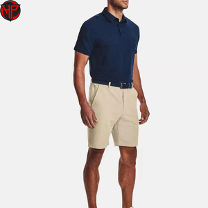 Pantalones Cortos de Golf Color Caqui para Hombre, de Secado Rápido, Transpirables, Elásticos, Casuales, Deportivos, con Bolsillos, Pantalones Cortos de Golf de Alto Rendimiento para Hombre - Product Image 2
