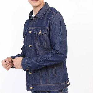 Low Price Front Full Covered Button <b>Men</b> Jeans <b>Jacket</b> New Latest Design Best Article <b>Men</b> <b>Denim</b> <b>Jackets</b> for Online Sale - Product Image 2