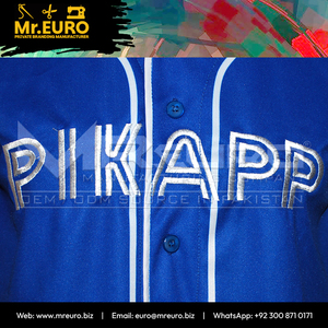 Maillot de baseball finlandais personnalisé par sublimation, unisexe, manches courtes, col en V, fermeture boutonnée sur le devant, 100 % polyester 160g, coupe ample, séchage rapide - Product Image 6
