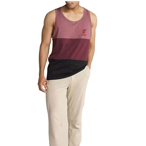 Solid Trader Summer Essentials Sleeveless Shirt Easy Care <b>Machine</b> Washable Fade Resistant Daily Wear Practical Mens Tank Top - Product Image 2