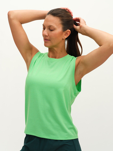 Top Corto de Secado Rápido para Mujer, Chaleco Deportivo de Verano, Camiseta sin Mangas para Entrenamiento, Fitness, Running y Gimnasio - Product Image 3