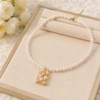 Pendentif en perle, bijoux floraux en perles pour boutique de cadeaux, vente en gros