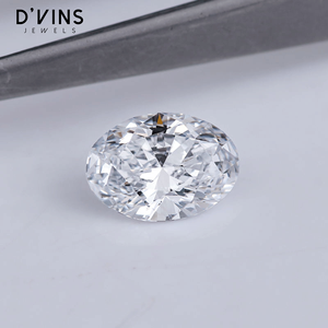 เพชร D'vins Jewels 1.5 กะรัต สี D ความสะอาดระดับ VVS2 เพชรสังเคราะห์ (เพาะเลี้ยงในห้องปฏิบัติการ) รูปทรงวงรี - Product Image 1