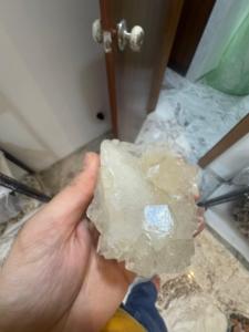 High Quality Coated Calcite with Apophyllite | Premium Collector Mineral <b>Crystal</b> - Product Image 3
