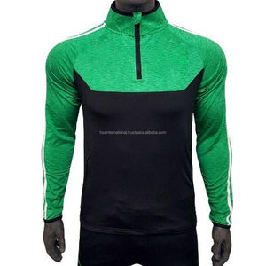 Unisex GAA Training Half Zip Tops Chaquetas de calentamiento de alta calidad para colores personalizados de pista y campo - Product Image 4