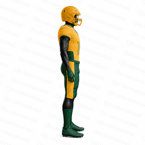 Ensembles d'uniformes de football américain personnalisés avec votre propre logo, design OEM, pour jeunes et adultes, maillots d'entraînement sublimés professionnels. - Product Image 4