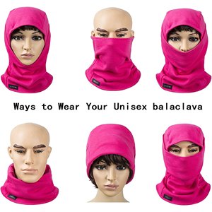 Pink Imitate Animal Balaclava <b>Face</b> <b>Mask</b> for <b>Skiing</b> Adults Unisex Breathable Waterproof Spandex/Polyester Warm Winter Protection - Product Image 6