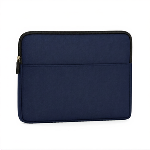 Housse pour ordinateur portable résistante à l'eau, sacoche rembourrée pour ordinateur portable, étui pour ordinateur en polyester avec poche avant, sac recyclable - Product Image 3