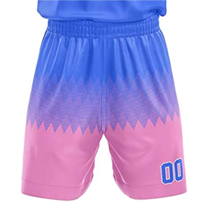 Camiseta de Baloncesto Sublimada Personalizada, Degradado Rosa y Azul, Cuello en V, Sin Mangas, Secado Rápido, Poliéster, Uniforme de Equipo, Unisex para Adultos - Product Image 4