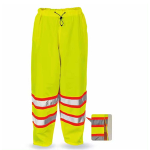 Factory Supply Reflective High Visibility Breathable Waterproof Cotton Safety <b>Work</b> <b>Pants</b> with <b>Cargo</b> Pockets for Construction - Product Image 6