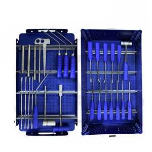 Kit d'instruments de chirurgie de la colonne vertébrale UBE, en acier inoxydable, pour neurochirurgie endoscopique biportale unilatérale - Product Image 1