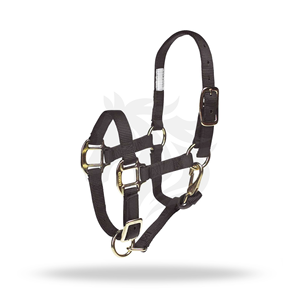 Harnais de cheval en nylon réglable avec boucle en métal, harnais équestre durable - Product Image 1