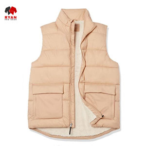 Chalecos Acolchados con Cierre de Cremallera y Diseño Personalizado Ryan Pro Gear para Hombre con Logotipo Personalizado y Patrón Sólido - Product Image 6