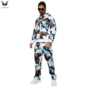 Conjunto de Sudadera con Capucha y Pantalones Deportivos Personalizados, Modernos, de Alta Demanda, Duraderos, con Estampado Urbano y Cierre de Cremallera, para Hombre - Product Image 6