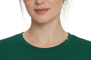 Haut de blouse médicale extensible à manches courtes pour femme, col rond, sous-blouse d'hôpital pour médecins et infirmières - Product Image 4