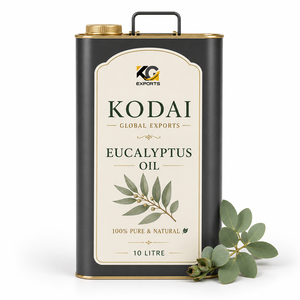 Aceite de eucalipto Kodai 100% puro, aceite esencial herbal natural para el cuidado de la piel y aromaterapia - Product Image 1